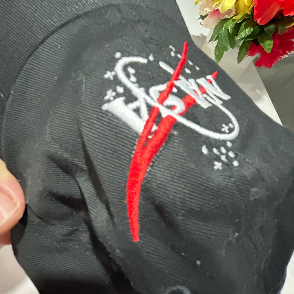 NASA Black Cap with Red Logo - Picture 2 of 14
